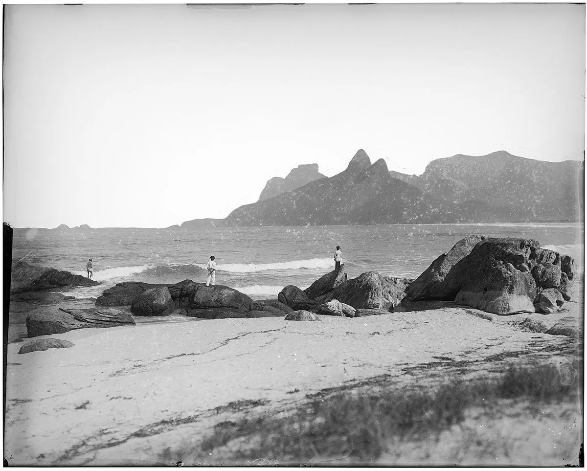 Historic view of Ipanema, Rio de Janeiro — Praia de Ipanema