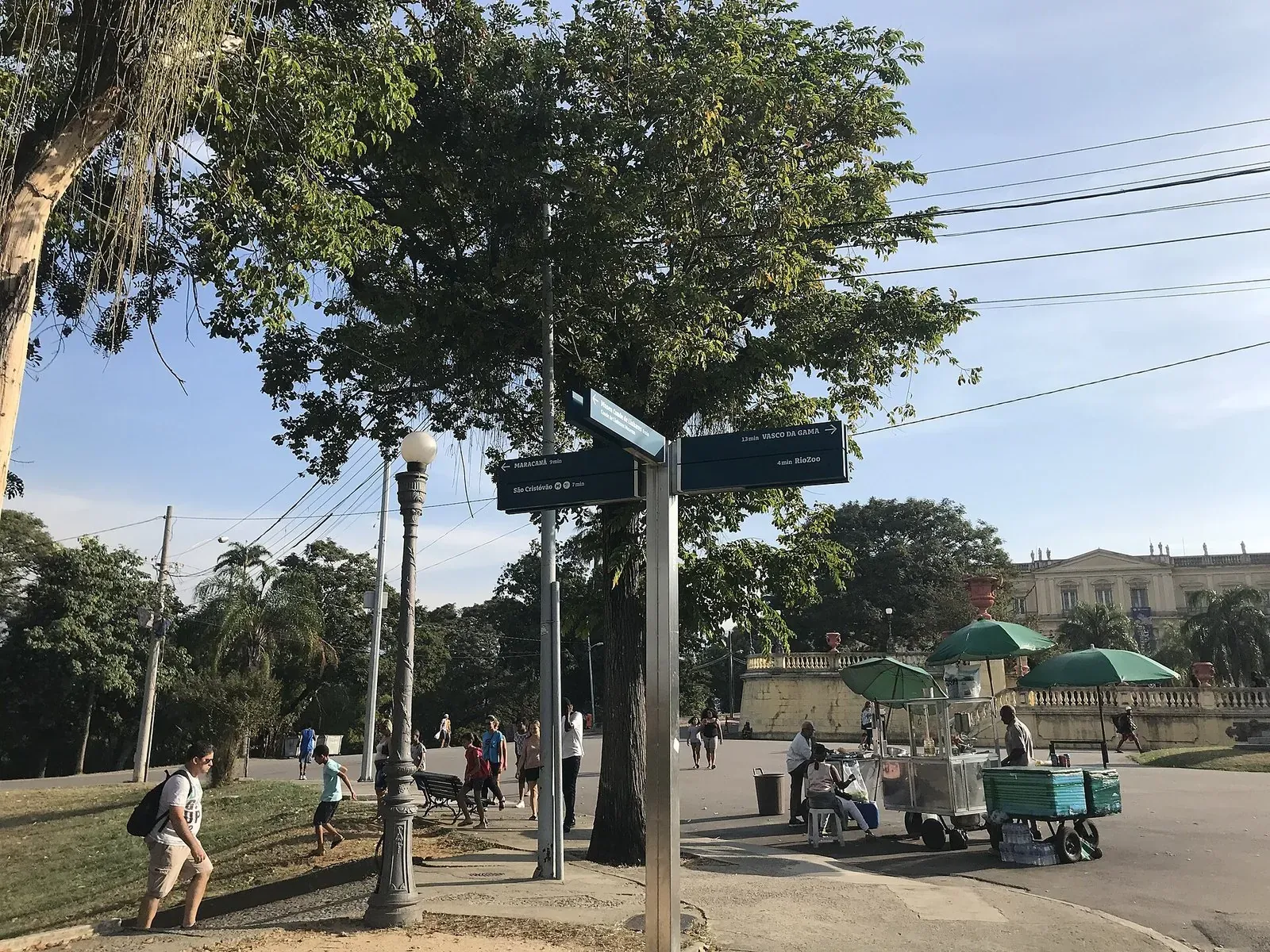 Museu Nacional in July 2018, before the September fire