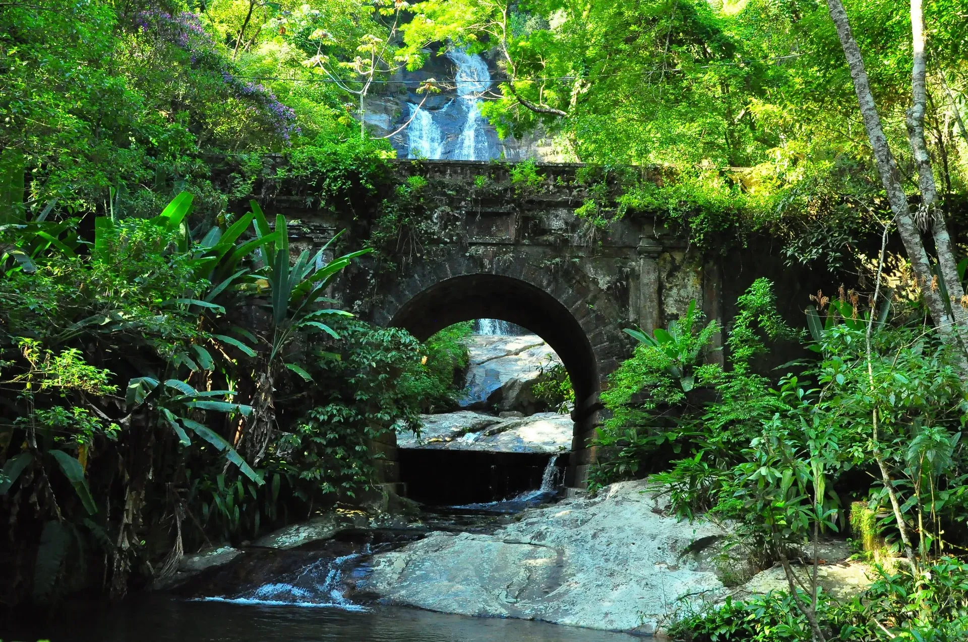 The Tijuca rainforest looking south