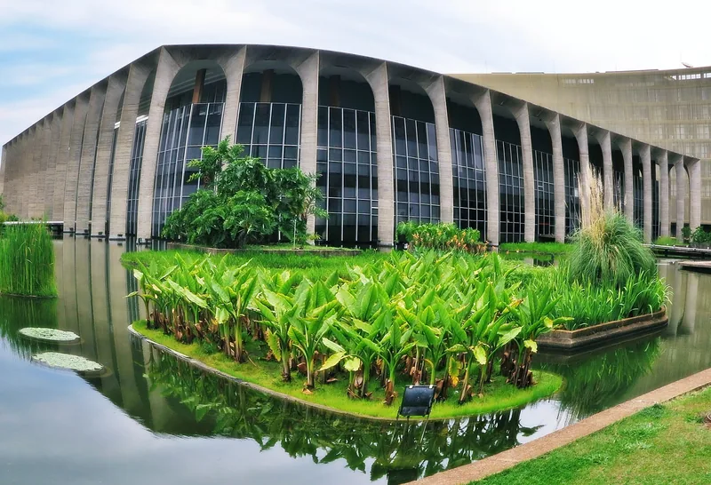 The Itamaraty Palace in Brasília, headquarters of Brazil's Ministry of Foreign Affairs